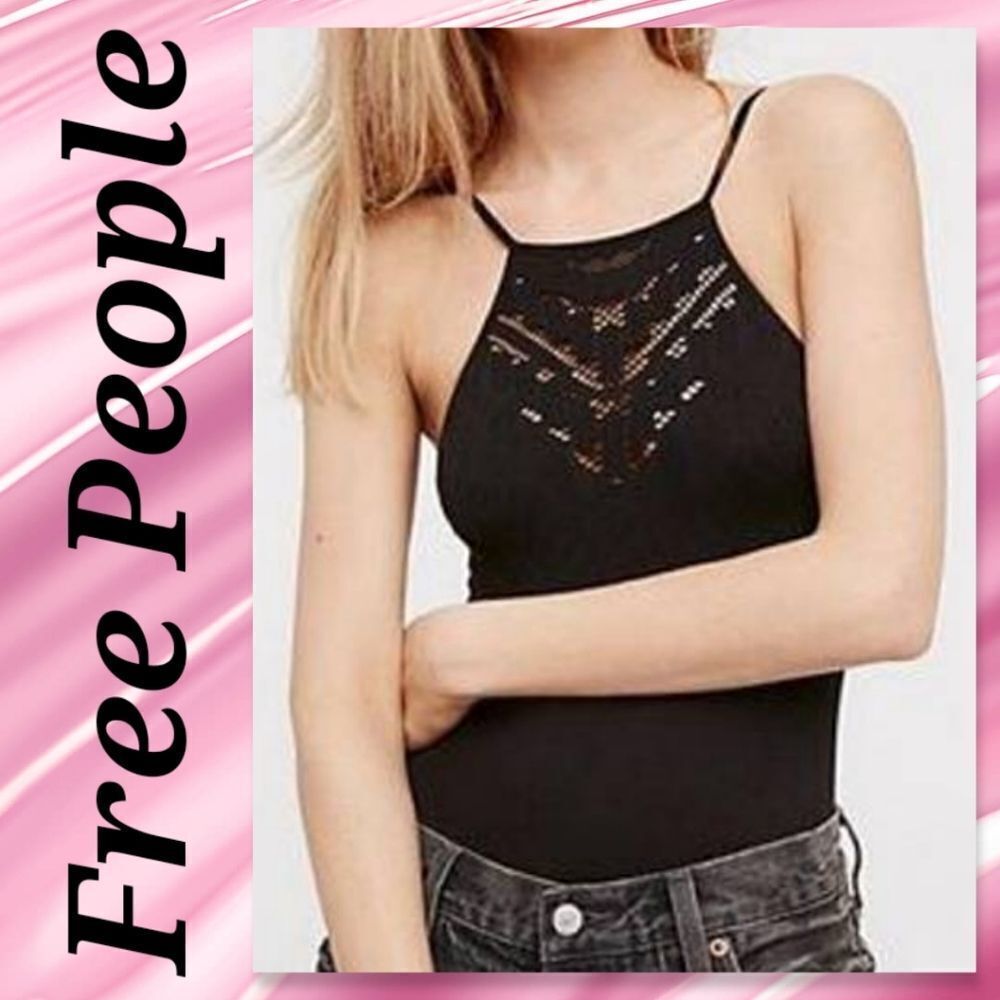 NWOT Free People Intimately Seamless Solstice Bodysuit One-Piece Cami Top